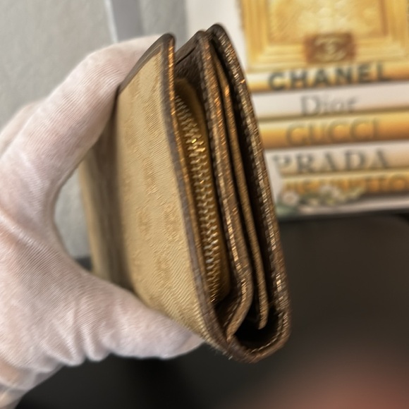 Gucci Canvas and Leather Wallet with Dust Bag - Picture 3 of 10